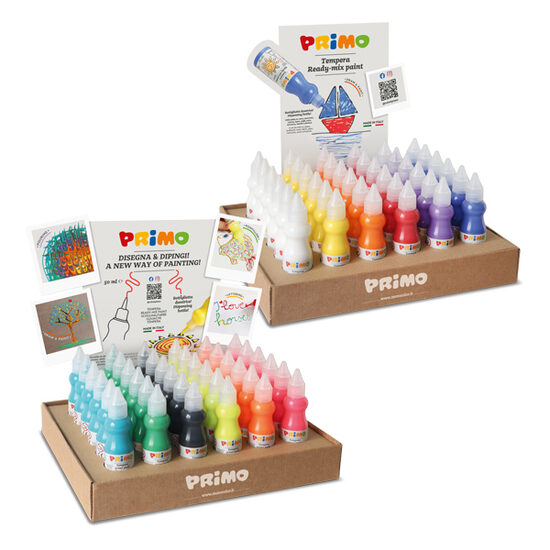 PRIMO TEMPERE V FLAŠKI 144x50ml 6x24barv	13378